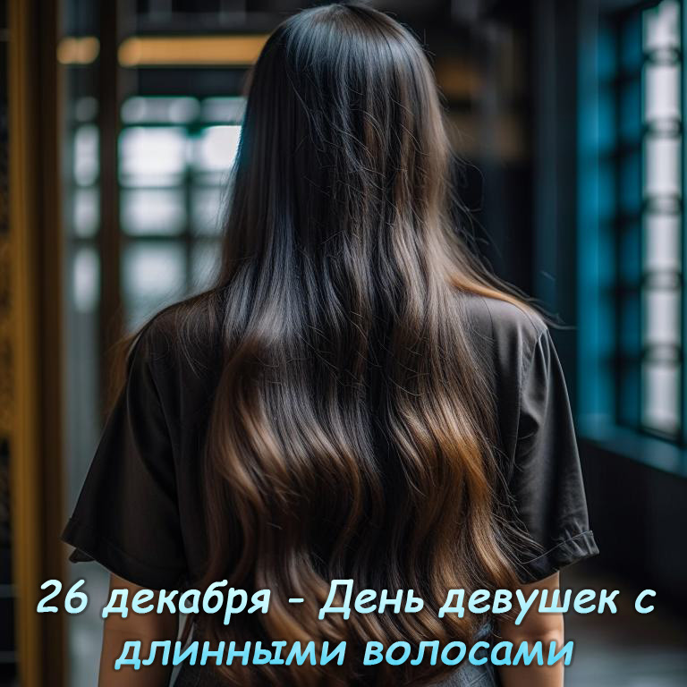День девушек с длинными волосами - 26 декабря - Какой Сегодня Праздник?