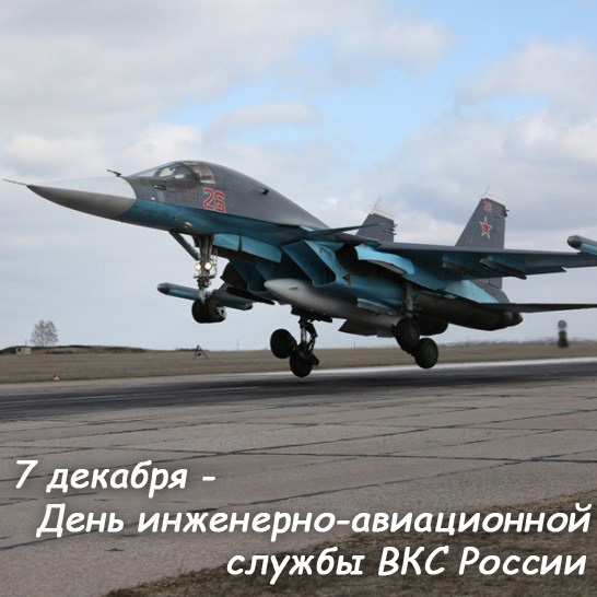 Сегодня отмечается - День инженерно-авиационной службы ВКС России